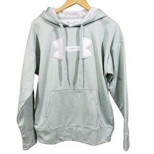 Under‎ Armour cold gear NWT chenille logo front pullover woman's size small